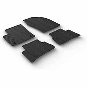 Tapis en caoutchouc pour Toyota C-HR 2016- (T-Design 4 pièces)