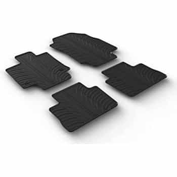 Tapis en caoutchouc pour Toyota RAV4 Hybrid 2/2019- (T-Design 4 pièces)