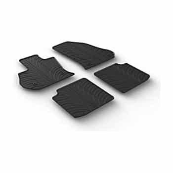 Tapis en caoutchouc pour Fiat 500L 7/2017- (T-Design 4 pièces)