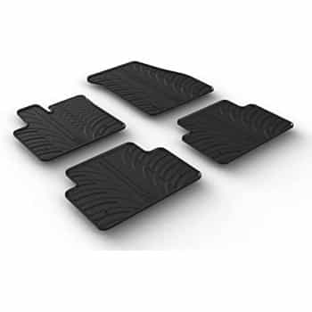 Tapis en caoutchouc adaptés au Range Rover Evoque 2019- (T-Design 4 pièces)