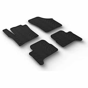 Tapis en caoutchouc pour Volkswagen e-Up / Skoda e-Citigo / Seat e-Mii 2019- (4 pièces)