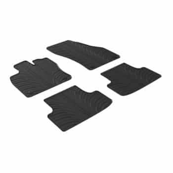 Tapis en caoutchouc pour Seat Ateca 5/2016- (T-Design 4 pièces)
