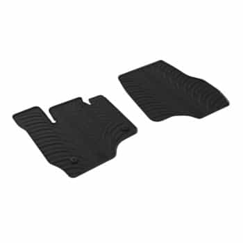Tapis en caoutchouc adaptés pour Ford F-150 Super Crew 2015-2022 & 2022- (T-Design 2 pièces)