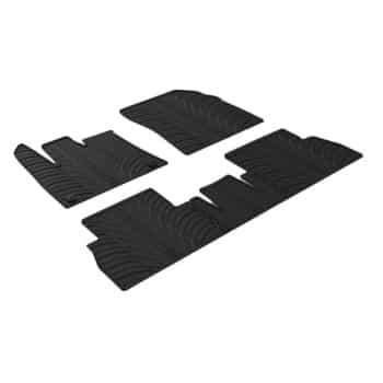 Tapis en caoutchouc adaptés pour Citroën Berlingo Multispace / Opel Combo (3 pièces)