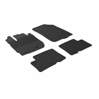 Tapis en caoutchouc pour Dacia Duster 2015-2018 (4 pièces)