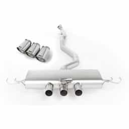 Remus Cat Back System Honda Civic Type-R FK8 (Chrome - Embouts biseautés)