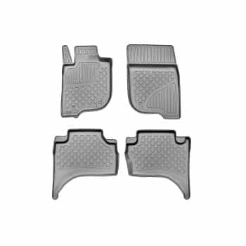 Tapis en caoutchouc sur mesure pour Mitsubishi L200 IV Double Cabine 2015-2022 (y compris Facelift)