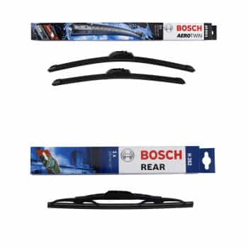 Ensemble de réduction d'essuie-glaces Bosch avant + arrière