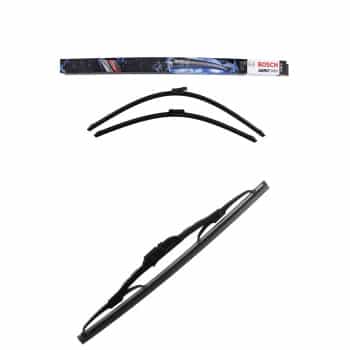 Ensemble de réduction d'essuie-glaces Bosch avant + arrière