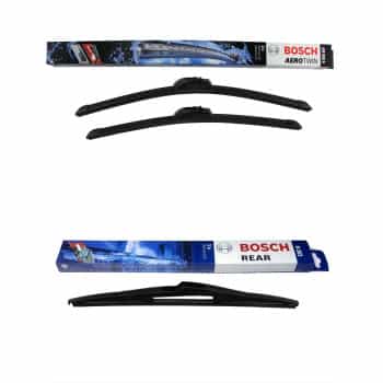 Ensemble de réduction d'essuie-glaces Bosch avant + arrière