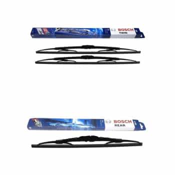 Ensemble de réduction d'essuie-glaces Bosch avant + arrière