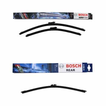 Ensemble de réduction d'essuie-glaces Bosch avant + arrière