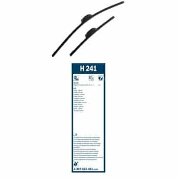 Ensemble de réduction d'essuie-glaces Bosch avant + arrière