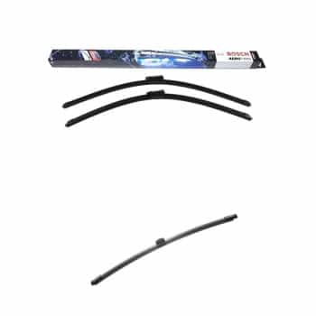 Ensemble de réduction d'essuie-glaces Bosch avant + arrière