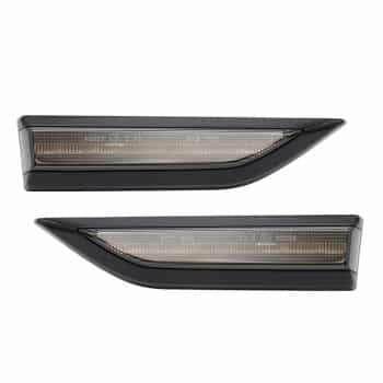 Set Clignotants Latéraux LED - convient pour Volkswagen Caddy IV 2015-2020 - Fumé - y compris Dynamic Runnin