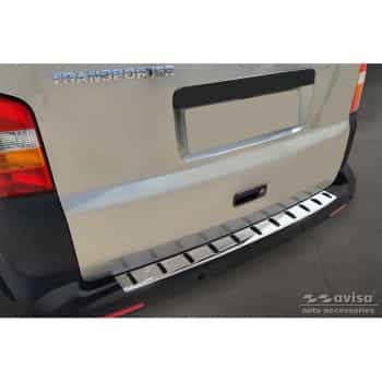 Protection de pare-chocs arrière en acier inoxydable pour Volkswagen Transporter T5 2003-2015 avec Multivan/Caravelle