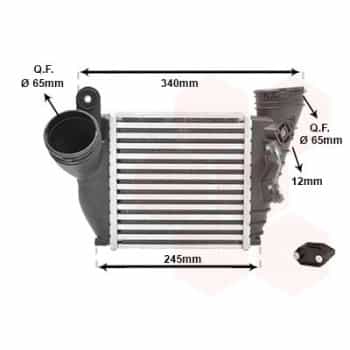 Intercooler, échangeur *** IR PLUS *** 03004354 International Radiators Plus