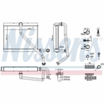 Radiateur de chauffage, chauffage intérieur