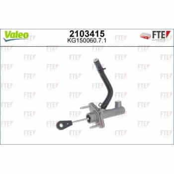 Maître Cylindre, Embrayage 2103415 Valeo