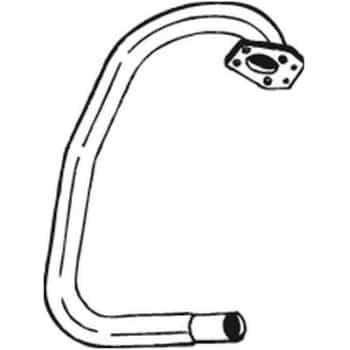 Tuyau d'échappement 785-497 Bosal
