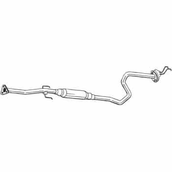 Silencieux central 287-619 Bosal