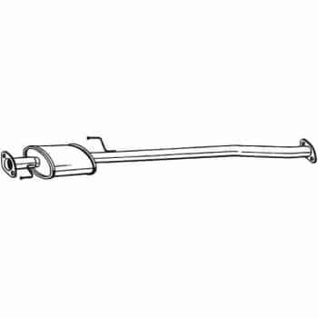 Silencieux central 283-591 Bosal