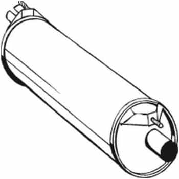 Silencieux arrière 235-899 Bosal
