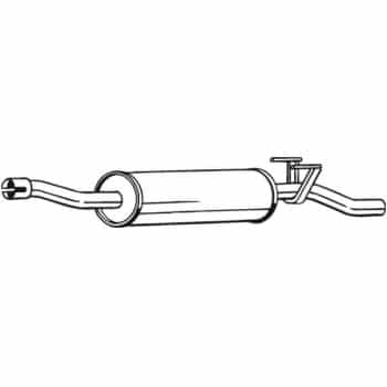 Silencieux central 280-171 Bosal