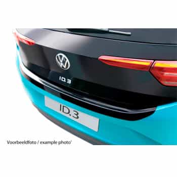 Moulure de protection de pare-chocs arrière en ABS adaptable à Kia Niro II 2022- Noir brillant
