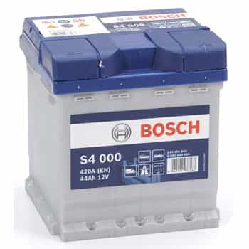 Batterie auto Bosch S4000 - 44A/h - 420A - pour véhicules sans système start-stop