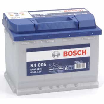 Batterie Bosch S4005 - 60 Ah - 540 A - pour véhicules sans système start-stop
