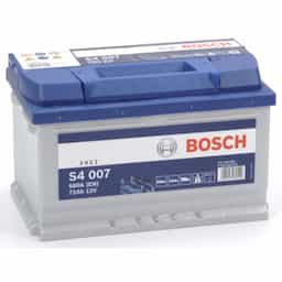 Batterie auto Bosch S4007 - 72A/h - 680A - pour véhicules sans système start-stop