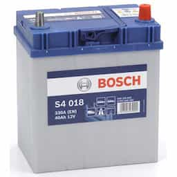 Batterie auto Bosch S4018 - 40A/h - 330A - pour véhicules sans système start-stop