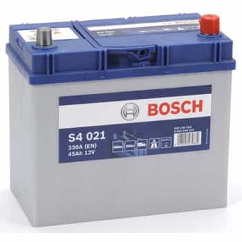 Batterie de voiture Bosch S4021 - 45Ah - 330A - pour véhicules sans système start-stop