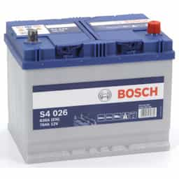 Batterie auto Bosch S4026 - 70A/h - 630A - pour véhicules sans système start-stop