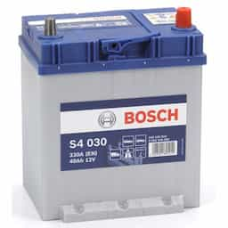 Batterie auto Bosch S4030 - 40A/h - 330A - pour véhicules sans système start-stop