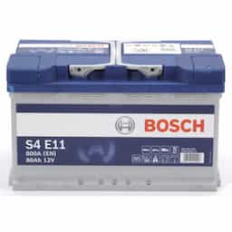 Batterie de voiture Bosch Blue S4E11 - 80A/h - 800A - adaptée aux véhicules avec système start-stop