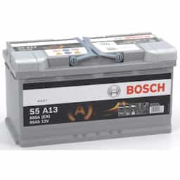 Batterie de voiture Bosch Silver S5A13 - 95A/h - 850A - adaptée aux véhicules avec système start-stop