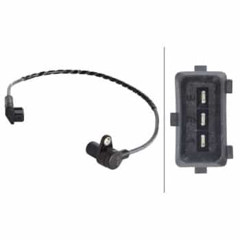 Capteur d'angle, vilebrequin 6PU 009 110-531 Hella