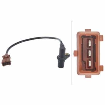 Capteur d'angle, vilebrequin 6PU 009 146-181 Hella