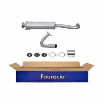 Silencieux avant - Kit Easy2Fit - Set avec pièces de montage