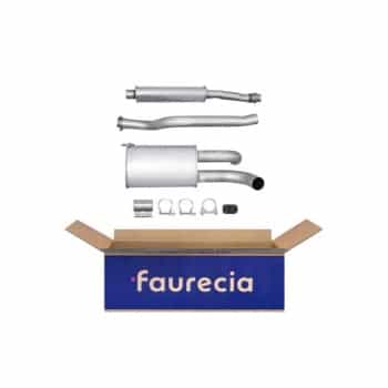 Silencieux avant - Kit Easy2Fit - Set avec pièces de montage