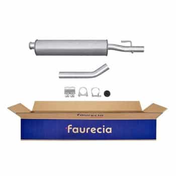 Silencieux avant - Kit Easy2Fit - Set avec pièces de montage