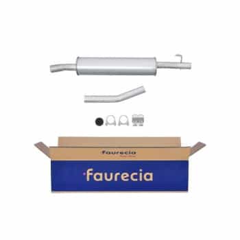 Silencieux avant - Kit Easy2Fit - Set avec pièces de montage