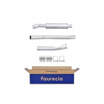 Silencieux avant - Kit Easy2Fit - Set avec pièces de montage