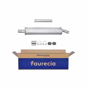 Silencieux avant - Kit Easy2Fit - Ensemble avec pièces de montage