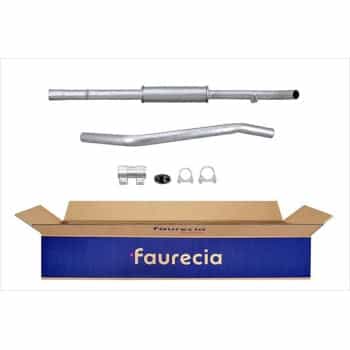 Silencieux avant - Kit Easy2Fit - Set avec pièces de montage