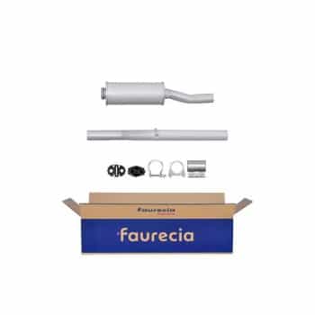 Silencieux avant - Kit Easy2Fit - Ensemble avec pièces de montage