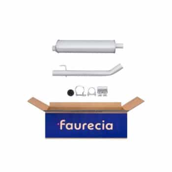 Silencieux avant - Kit Easy2Fit - Set avec pièces de montage