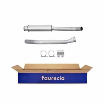 Silencieux avant - Kit Easy2Fit - Set avec pièces de montage